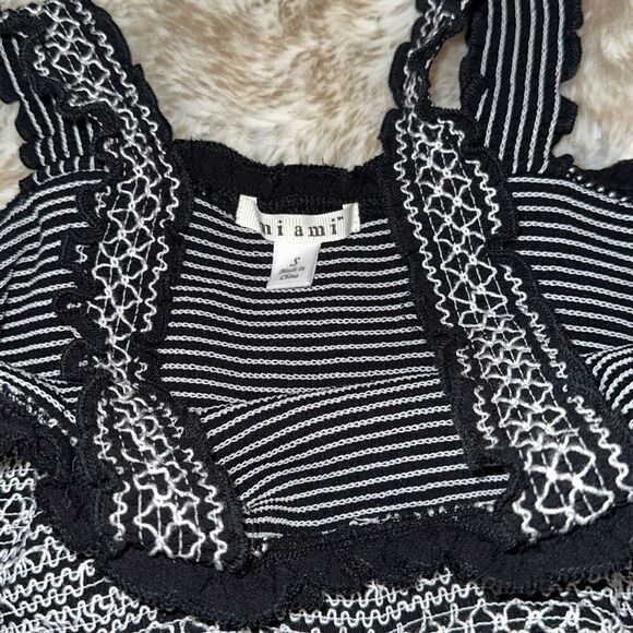 miami black jumpsuit with elastic top | Sz S - Picture 4 of 4